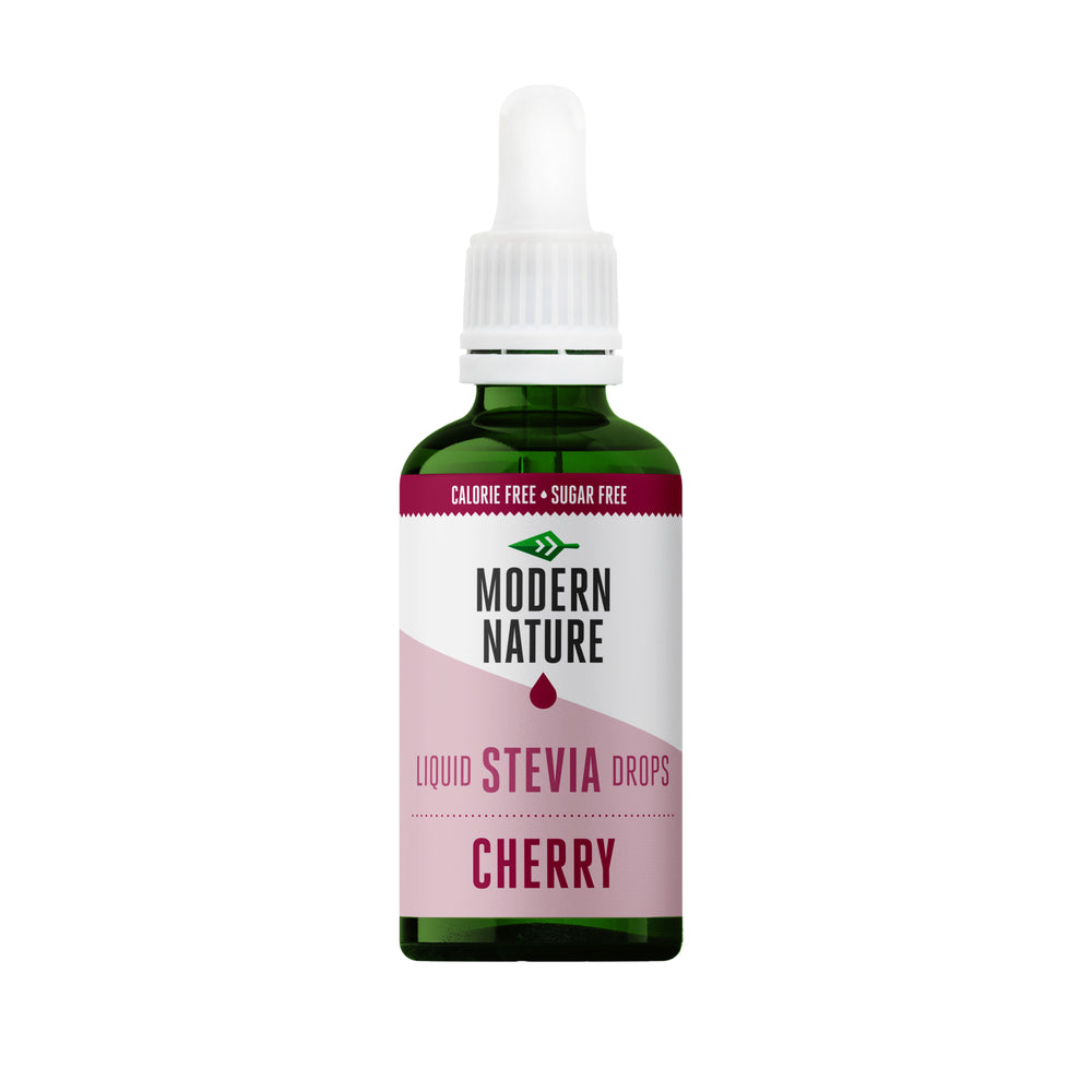 Liquid Stevia Drops Sweetener - Cherry Flavour - 50ml