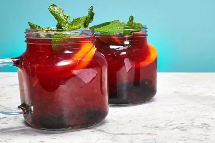  BLACKBERRY & GREEN ICED TEA