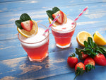 modern nature liquid stevia drops sweetener strawberry lemonade recipe sugar free calorie free vegan keto paleo 