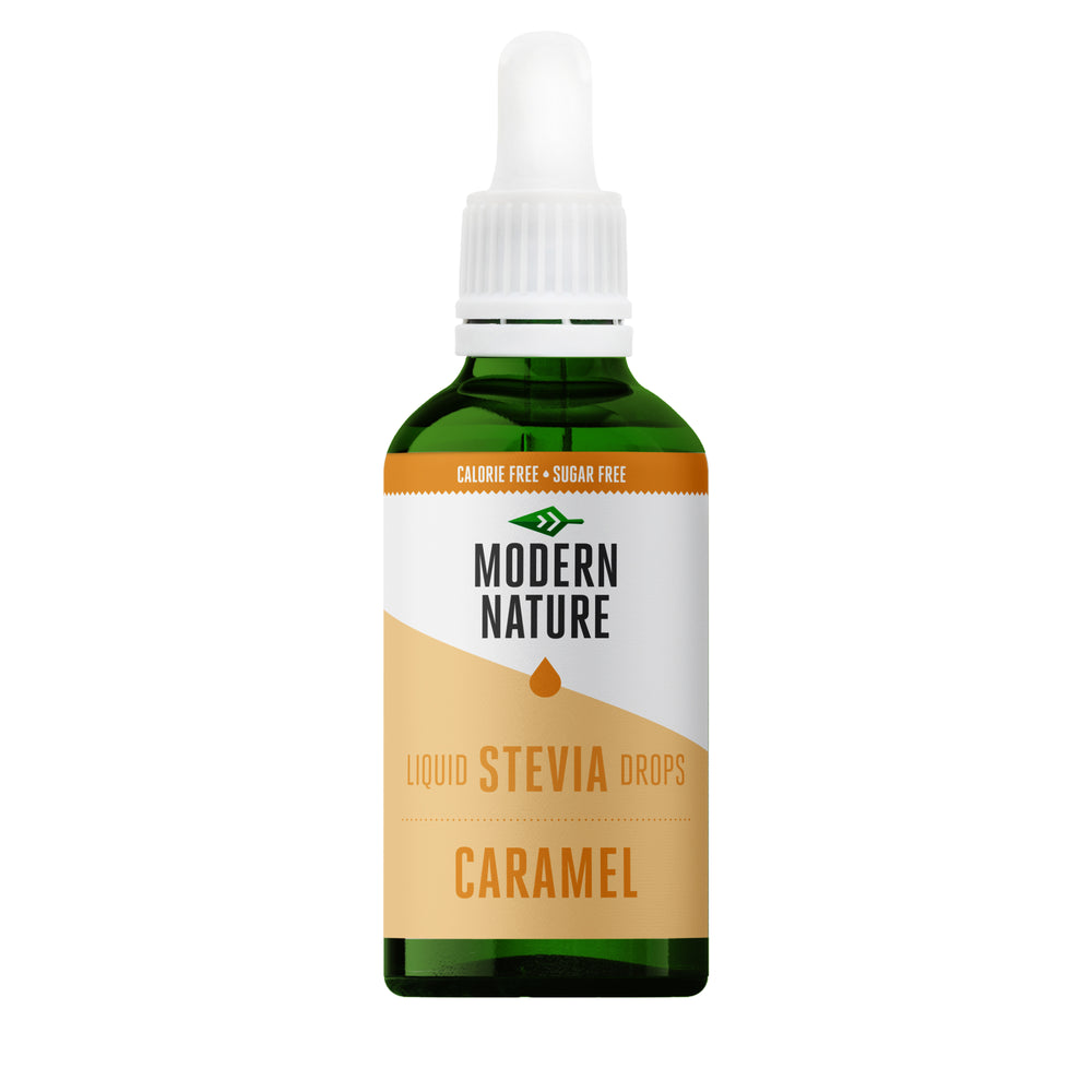 Liquid Stevia Drops Sweetener - Caramel Flavour - 100ml