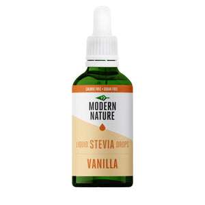 Liquid Stevia Drops Sweetener - Vanilla Flavour - 100ml