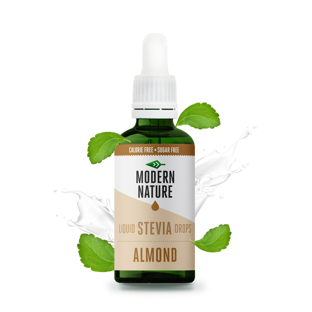 
            
                Load image into Gallery viewer, Liquid Stevia Drops Sweetener - Almond Flavour - 50ml
            
        