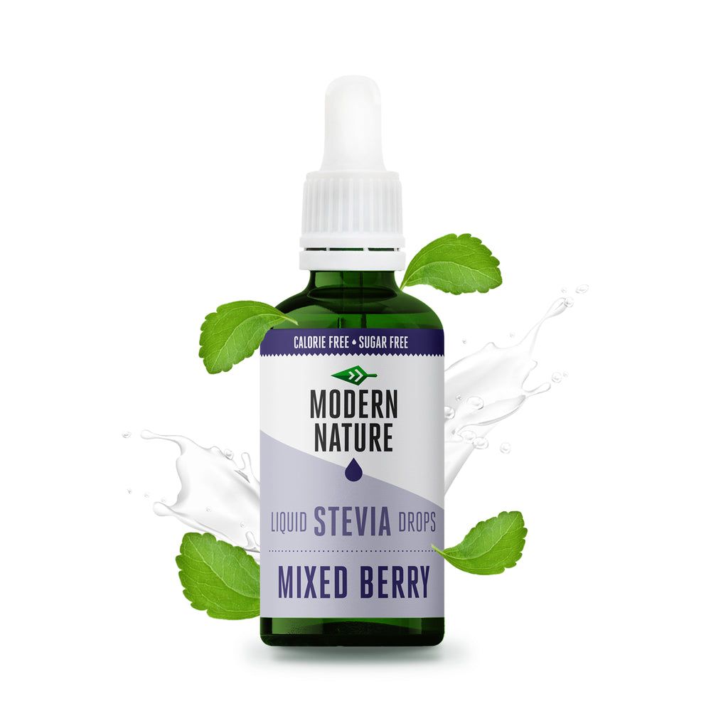 
            
                Load image into Gallery viewer, Liquid Stevia Drops Sweetener - Mixed Berry Flavour - 50ml
            
        
