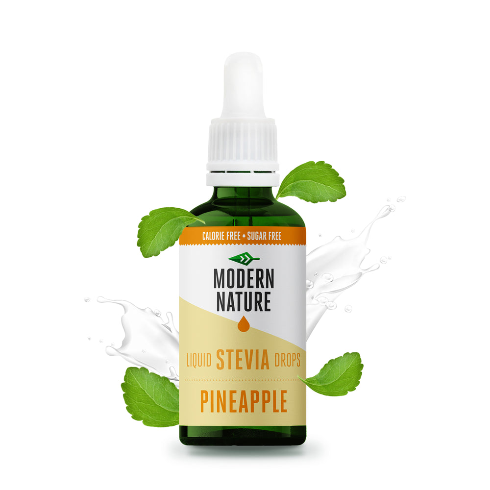 
            
                Load image into Gallery viewer, Liquid Stevia Drops Sweetener - Pineapple Flavour 50ml
            
        