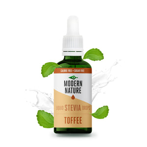 
            
                Load image into Gallery viewer, Liquid Stevia Drops Sweetener - Toffee Flavour - 50ml
            
        