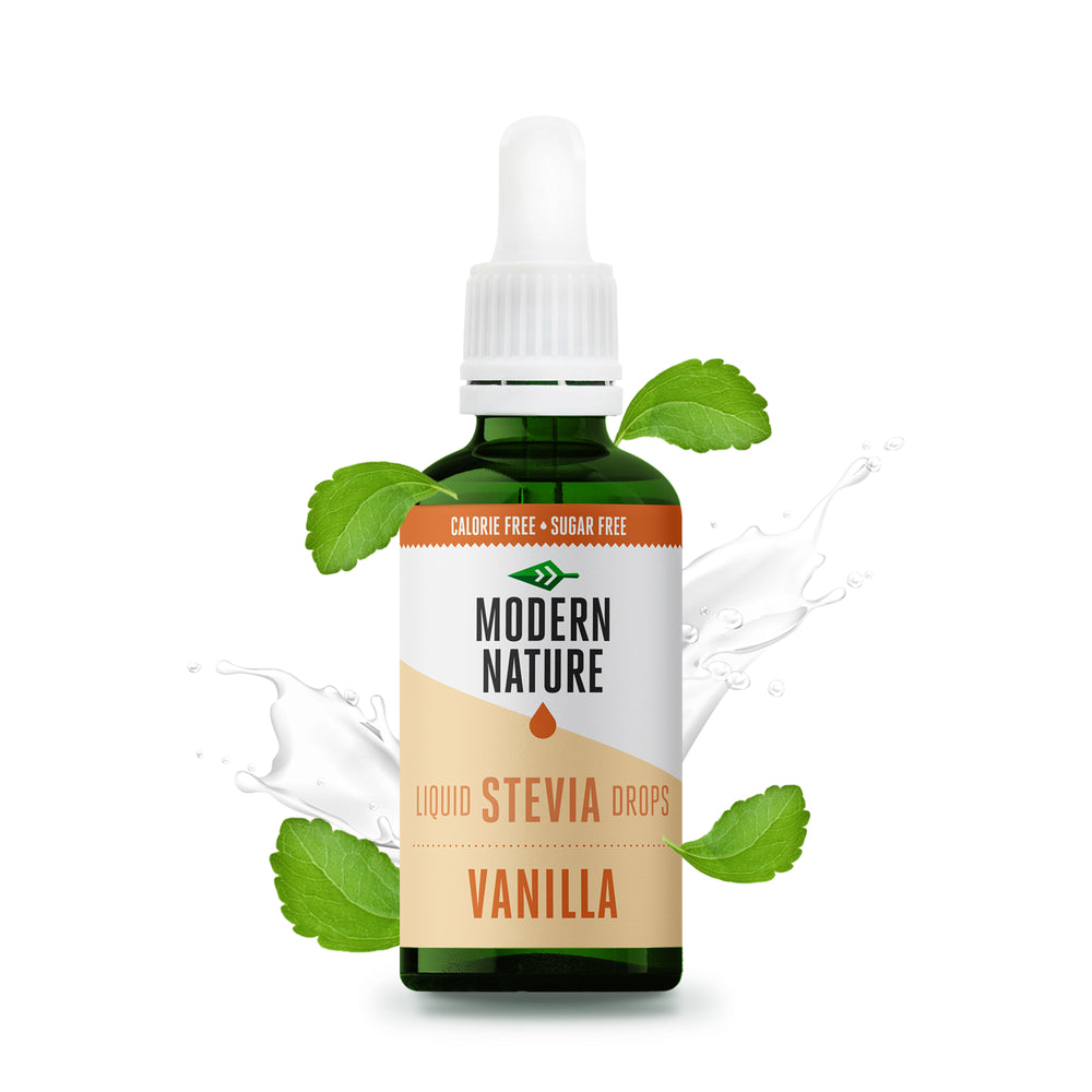 Flüssiger Stevia-Tropfen-Süßstoff – Vanille – 50 ml